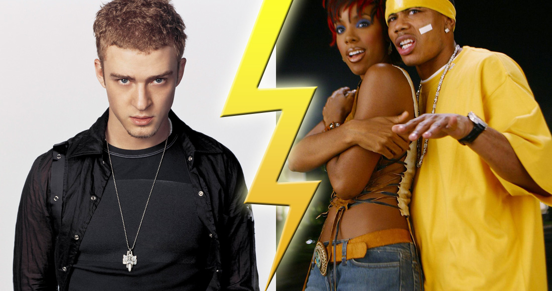Official Charts Flashback 2002: Justin Timberlake vs. Nelly and Kelly  Rowland
